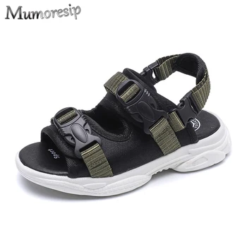 

Mumoresip Brand Boys Sandals Kids Sports Sandals With Buckles Soft Comfortable Fashion Children Beach Shoes Hot Sale 2020 Summer