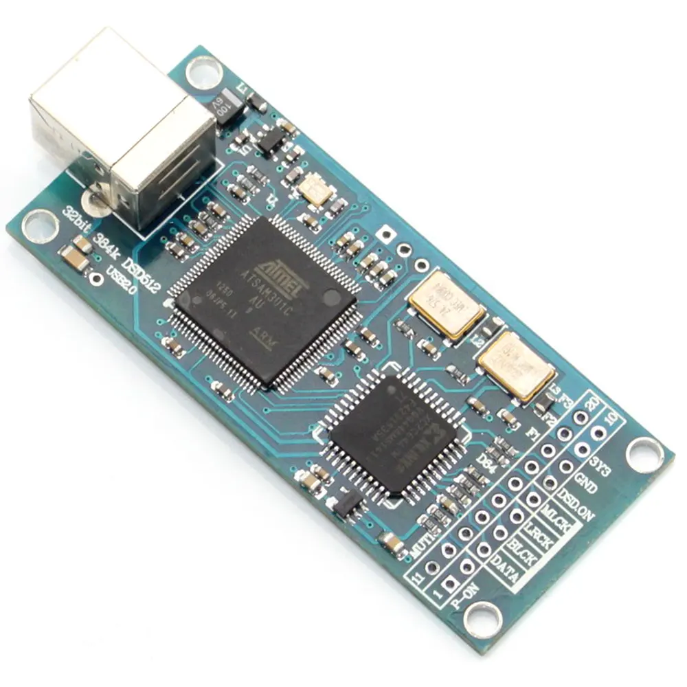TZT Hi Fi Combo384 USB к I2S цифровой интерфейс обратитесь Amanero IIS поддержка DSD512 32 бит 384K
