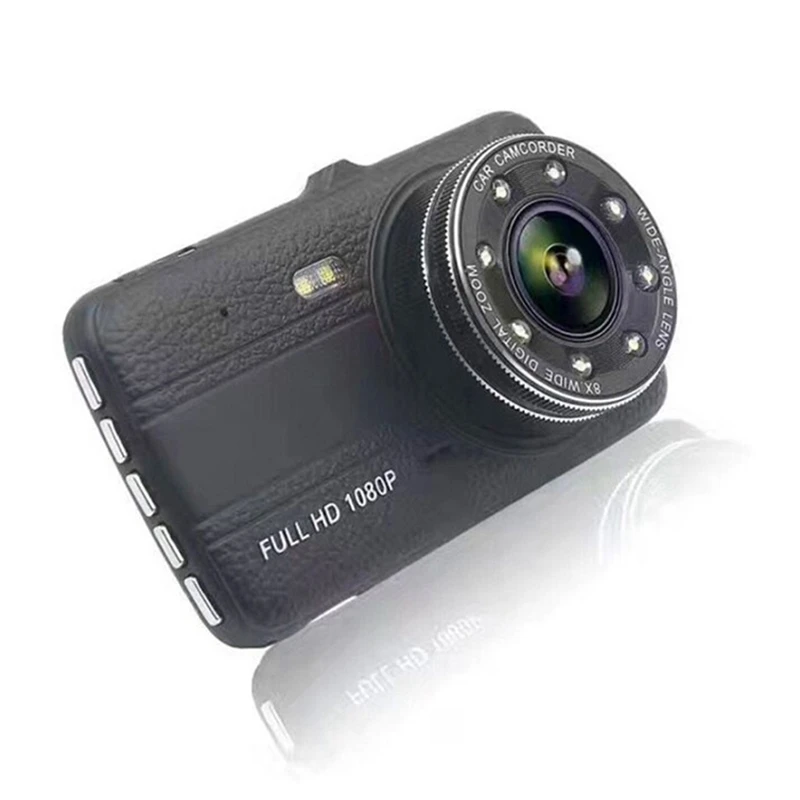 

4.0 Inch Ips Screen Car Dvr Camera Dual Lens Dash Cam Full Hd 1080P Vehicle Night-Vision Dvrs With Backup Rear View Camera