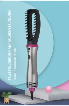 

Professional Hair style Tool Hair dryer Bursh 5 in 1 Hot Air Brush Roll Straight Electric Hair Brush Charge Diffuser Heater Comb