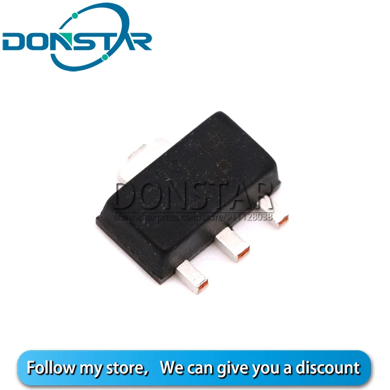 20 шт. HT7533-1 SOP-89 HT7533 7533 SOT # SOT89 SMD регулятор напряжения IC | Электронные компоненты и