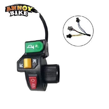 

ebike Handlebar with switch for Horn Turn Signal Motorcycle 7/8 Head Light Hi/Lo Beam Kill Switch ATV