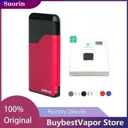 Новый оригинальный Suorin Air Starter Kit со встроенным аккумулятором 400 мАч и 2 мл емкостью картриджа все в одном комплекте легко носить с собой Vape Kit