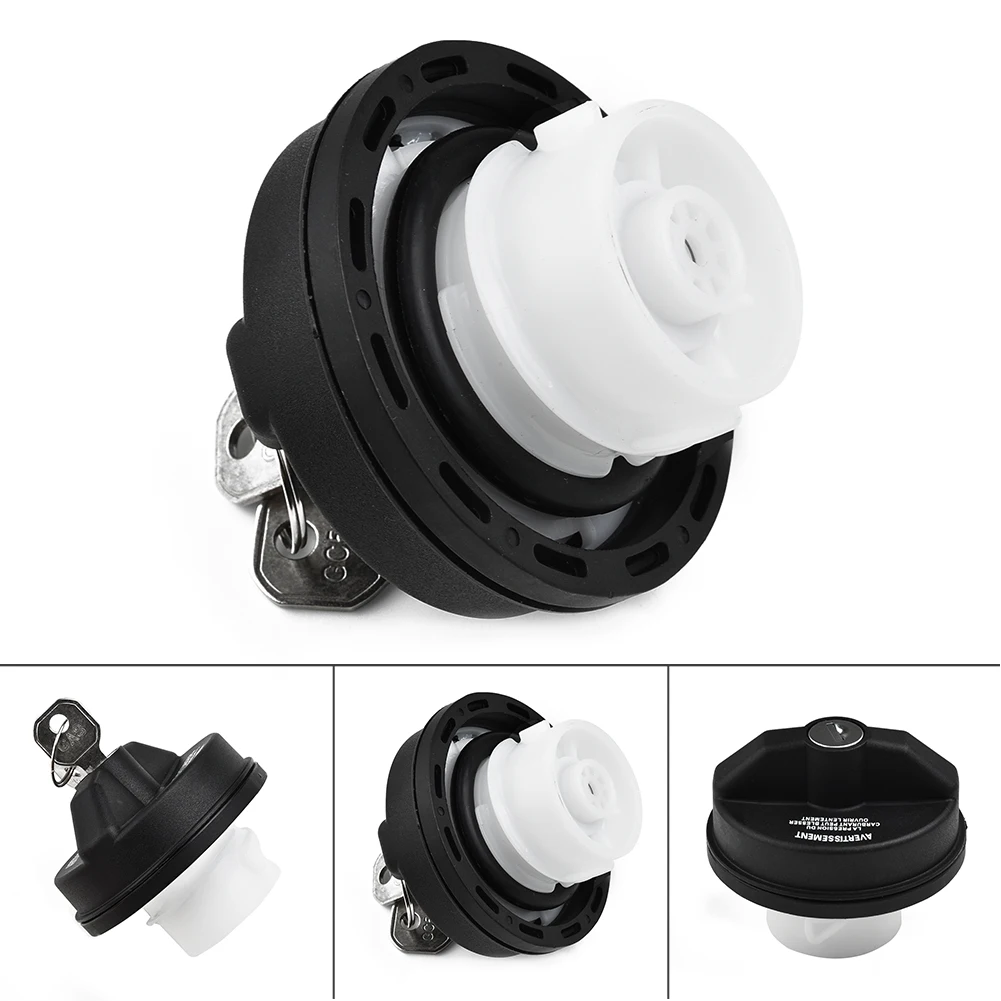 Lockable Gas Fuel Tank Cover For for Jeep for Dodge RAM 1500 2002-2013 Locking Gas Fuel Cap W/2 KEY 5278655AB 2001-16