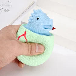 Jouet à presser œufs de dinosaure, anti Stress, anti anxiété, TPR, Fidget, exercice de main, décompression, pour enfants et adultes 