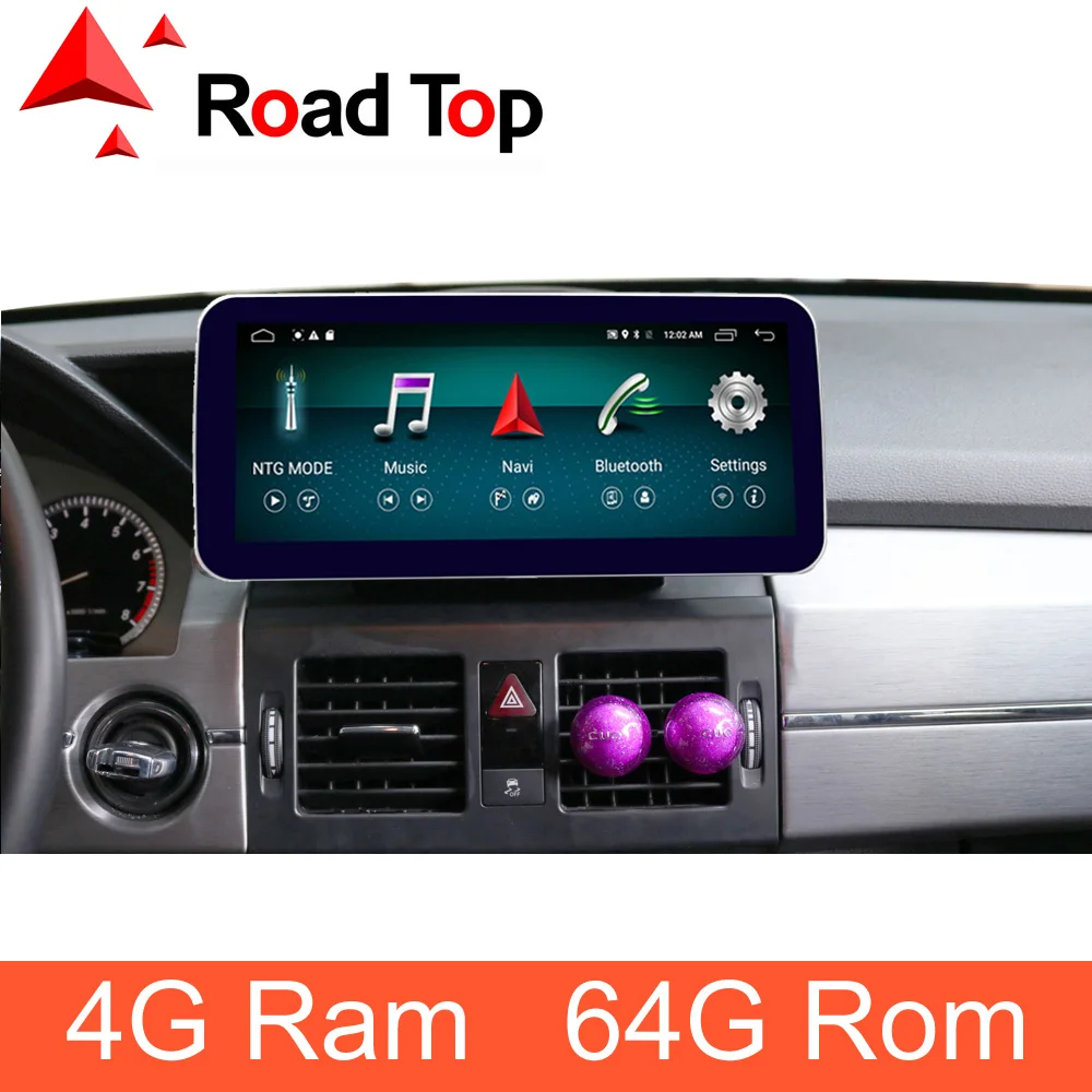 

1920*720 Resolution Android Screen with GPS Navigation Radio Stereo Bluetooth for Mercedes Benz GLK X204 2008-2012 Comand Screen