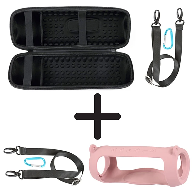 Enhanced Travel Storage Case with Soft Silicone Protector