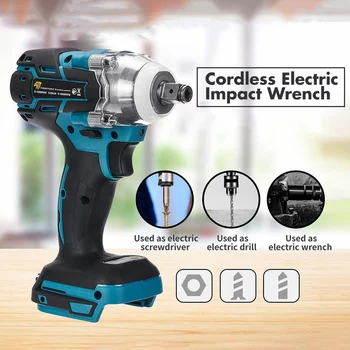 

18V Electric Wrench Brushless Cordless Electric Impact Wrench Host Electric Tools Stepless Speed Change Impact Driver Spanners