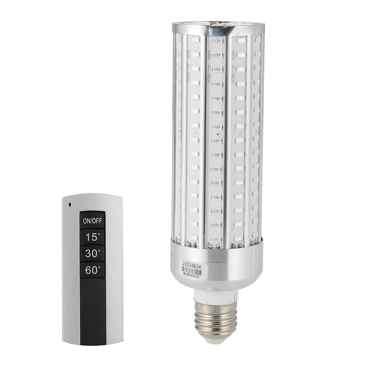 

50W UV Sterilizing Light E27 Socket Bulb Ultraviolet Light Household Office Remote Control Disinfection Light Bulb Sterilizer