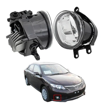 

2x Car Front LED Fog Light H11 12V Replacement For T oyota Allion 2 2007 2008 2009 2010 Fog Lights Assembly