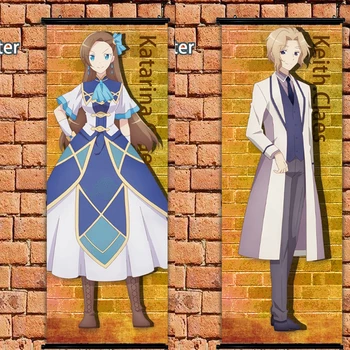 

Anime Poster My Next Life As A Villainess Claes Katarina Stuart Wall Scroll Painting Art Prints Home Room Decoration 105*40
