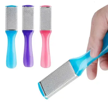 

Stainless steel foot file file double-sided foot board calluses stone rubbing grinding dead feet rubbing skin to S2D5