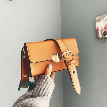 

Women Bag Vintage Small Square Bag Designer Simple Strap Crossbody Bags Ins Solid Flap Shoulder Bag Phone Purse Sac A Main Femme