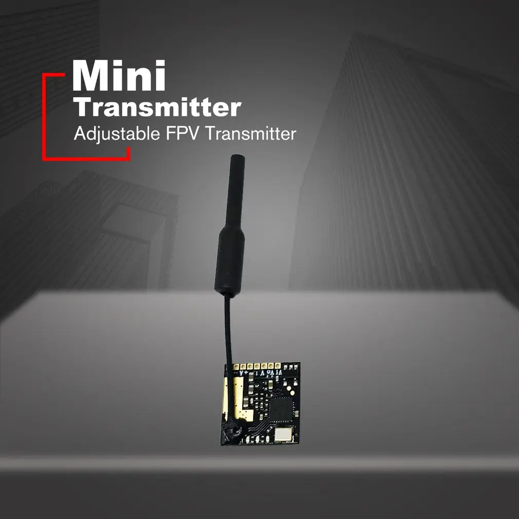 EWRF e7082VM 5 8G 40CH 100 мВт Мощность Регулируемый передатчик FPV Поддержка Смарт аудио