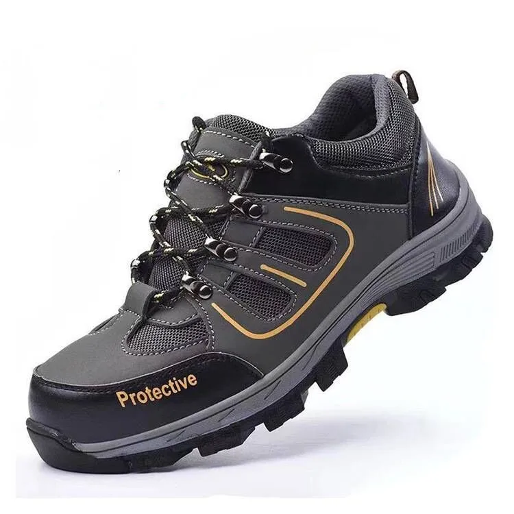 

Wilderness Survival Safety Shoes Steel Toe Steel mid-plate Anti-slip Anti-smashing Work Men work boots
