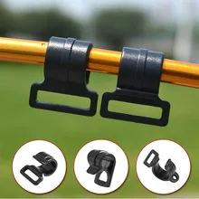 

20pcs Tent Hooks Camping Caravan Awning Tent Pole Plastic Inner C Clips Set For Outdoor Climbing Fishing Build Support Pole Link