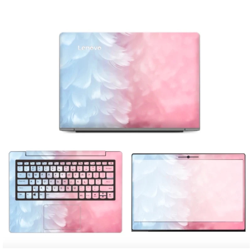 Красивая трехсторонняя наклейка для ноутбука Dell / Lenovo MacBook /Acer/HP/Asus/Alienware/наклейка