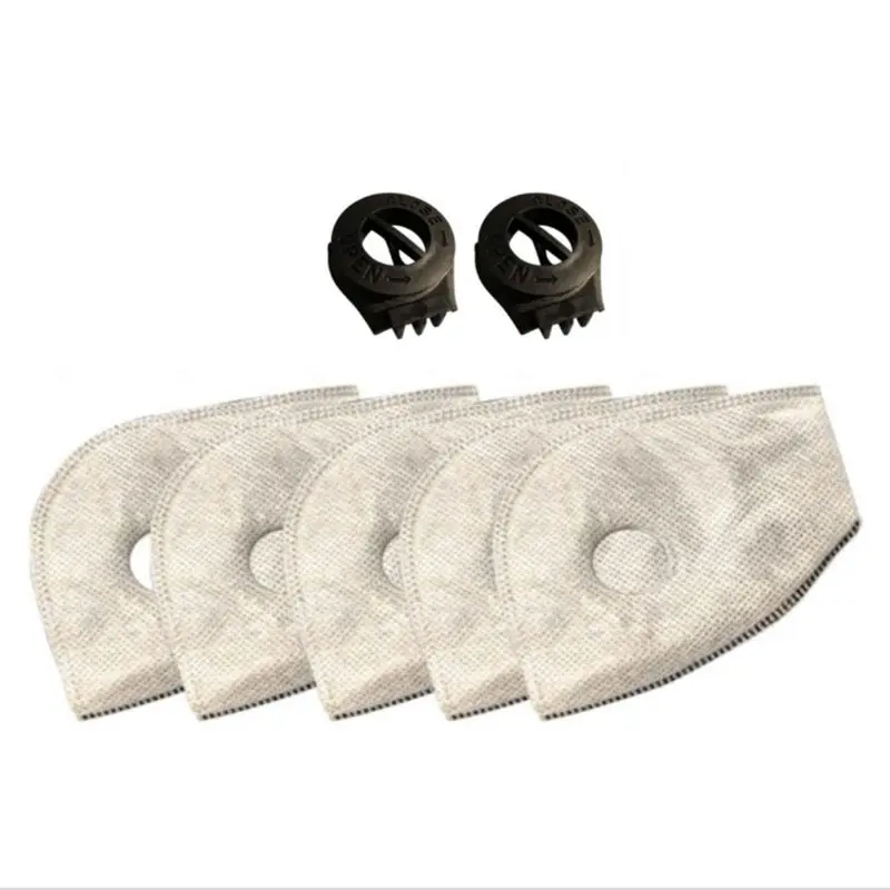 

Set of 20 Activated Carbon N99 PM2.5 Filters and 4 Exhaust Valves Replacement