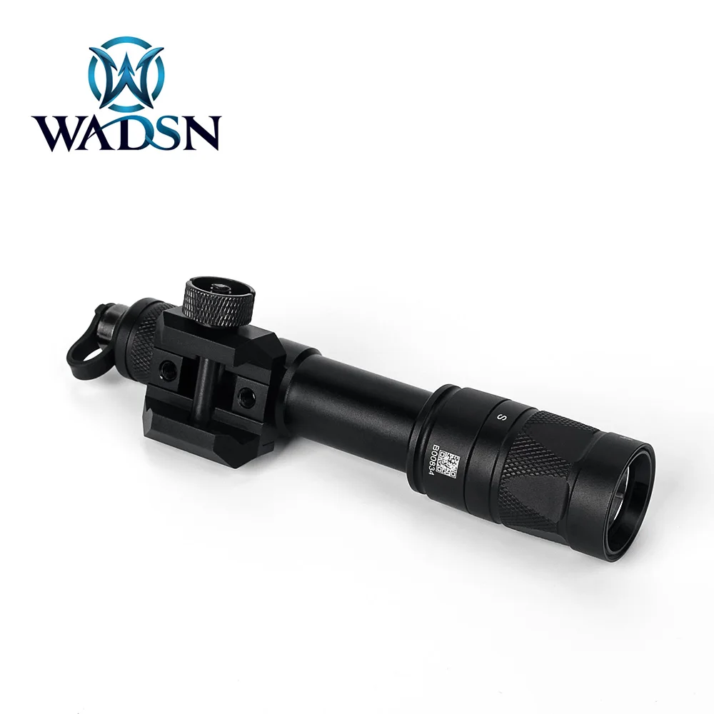 US $53.93 Airsoft M600 Rifle Flashlight KM2A Module M600W Hunting LED Torch Light Strobe Weapon Lights With Dual Function Tape Switch