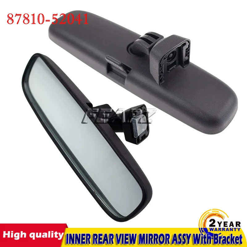 For Toyota Yaris Corolla Inner Rear View Mirror Assy With Bracket 87810