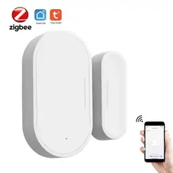 Tuya Smart ZigBee Door Window Contact Sensor Smart Home Wireless Door Detectors Open/Close APP Remote Alarm