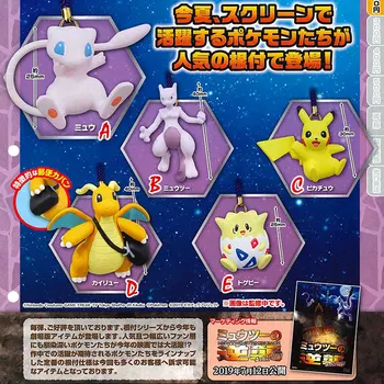 

5pcs/set TAKARA TOMY PIKACHU Mewtwo Togepi Dragonite anime action & toy figures model toys for children