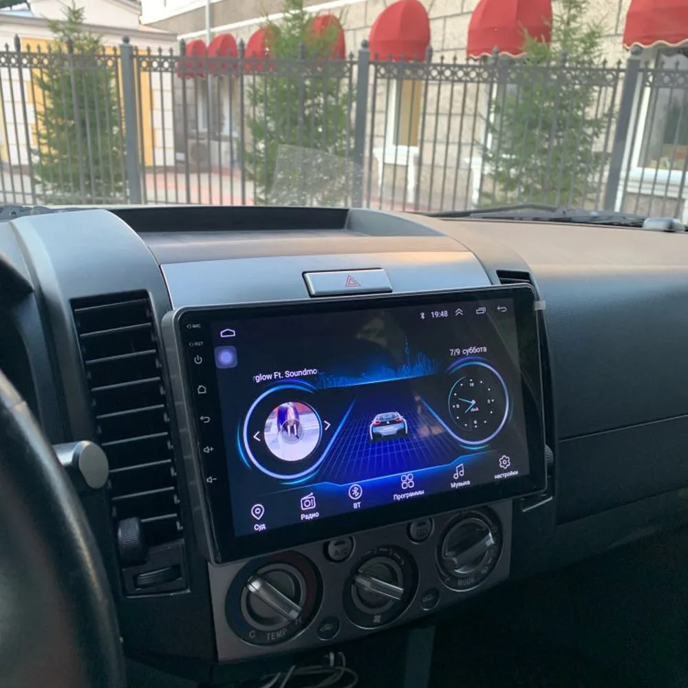 2 Din Android автомобильный Радио Мультимедийный видео плеер для Ford Everest Ranger & Mazda BT50 2007