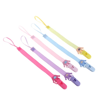 

Baby Pacifier Chain Clip Holder Nursing Teether Dummy Soother Nipple Leash Strap