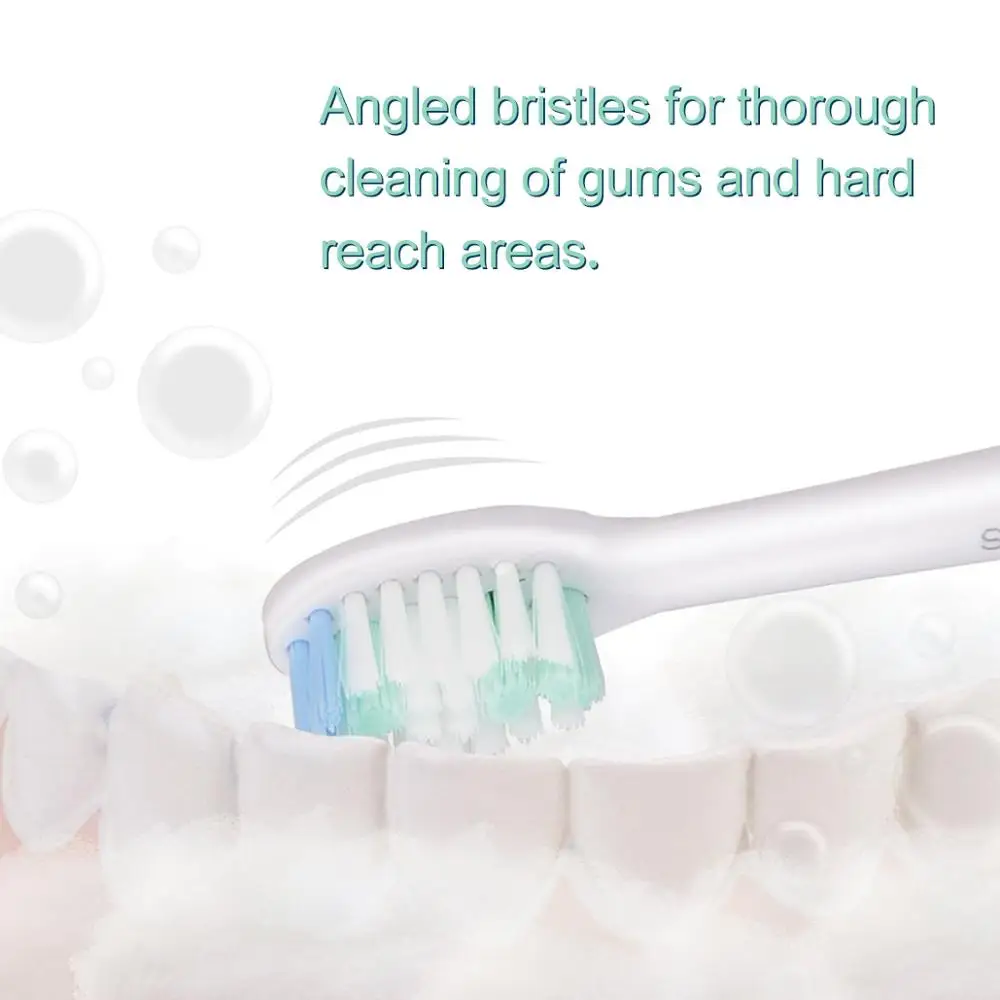 Toothbrushes Head for Sarmocare S100/200 2PC Ultrasonic Sonic Electric Toothbrush fit Digoo DG-YS11 Electric Toothbrushes Head Toothbrushes Head for Sarmocare S100/200 2PC Ultrasonic Sonic Electric Toothbrush fit Digoo DG-YS11 Electric Toothbrushes Head