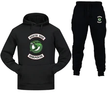 Бренд осень и зима горячая распродажа мужской костюм Толстовка+ штаны 2 предмета Повседневная Спортивная одежда Мужская спортивная одежда для спортзала Фитнес Спорт