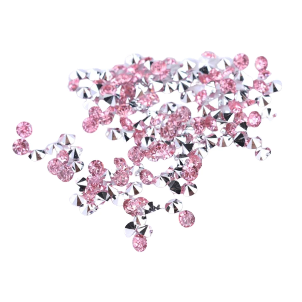 3mm Table Confetti Decoration Resin 5000 Pieces Clear Wedding Crystals 