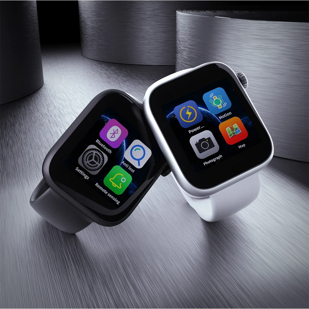 Finow Z6 1,5" SIM 2G смарт-часы детские для Apple Watch Bluetooth Вызов HD камера шагомер женские умные часы Поддержка Android IOS