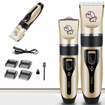 

3.7V USB Charging Pet Dog Hair Trimmer Professional Animal Grooming Clippers Cat Cutter Machine Shaver Electric Scissor Clipper