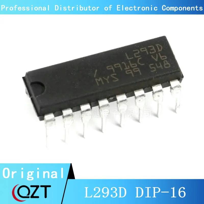 10pcs/lot L293D DIP L293 293 DIP-16 chip New spot