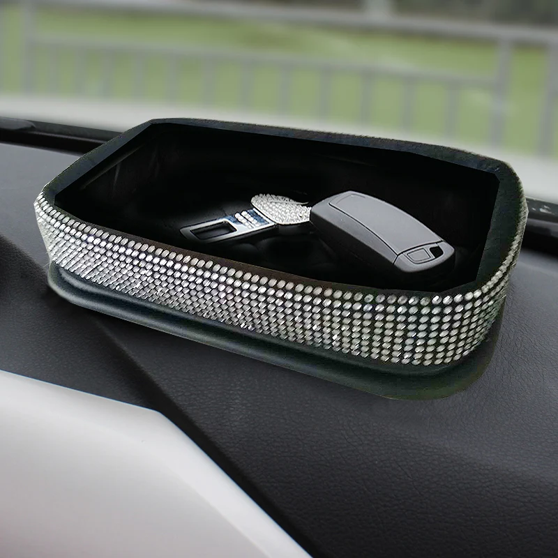 Creative-PU-Leather-Car-Phone-Storage-Box-Instrument-Panel-Mobile-Phone-Keys-Coin-Storage-Basin-Armrest-Storage-7