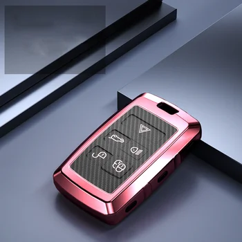 

Colorful New Soft TPU Car Smart Key Case Full Cover For Land Rover Range Rover Evoque Discovery5 Sport 2018 2019 AutoAccessories