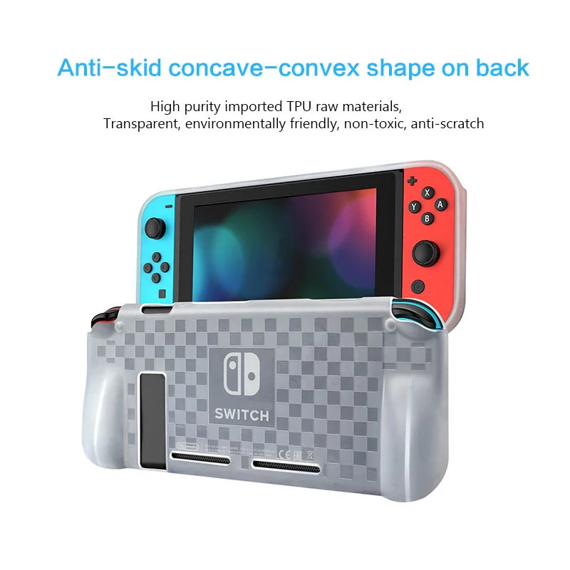 Высокое качество ТПУ защитный чехол для консольный переключатель Nintendo оболочка ручка Крышка устойчивый к царапинам drop-упорные защитные чехлы