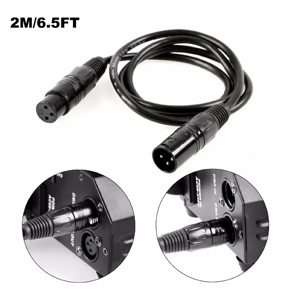 Кабель для микрофона DMX XLR штырь-гнездо удлинитель аудио кабель микшеров Canon