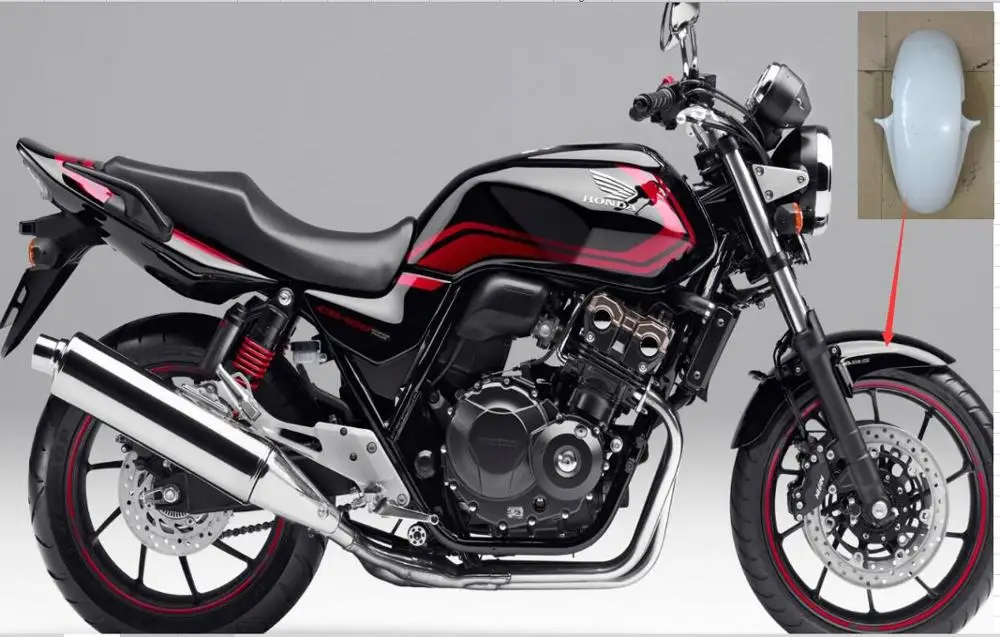 Передние Обтекатели крыла ABS для Honda CB 400 CB400 VTEC 2015 2016 2017 | Автомобили и мотоциклы