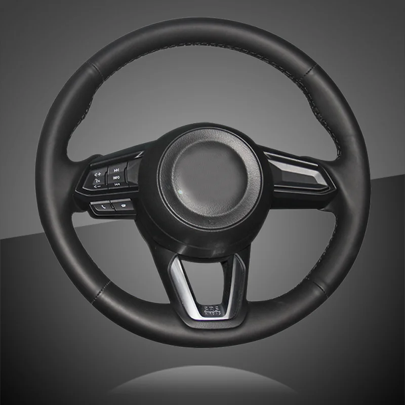 Оплетка на руль автомобиля чехол для Mazda 3 Axela 2017 6 Atenza 2018 CX 5 CX5 рулевое колесо