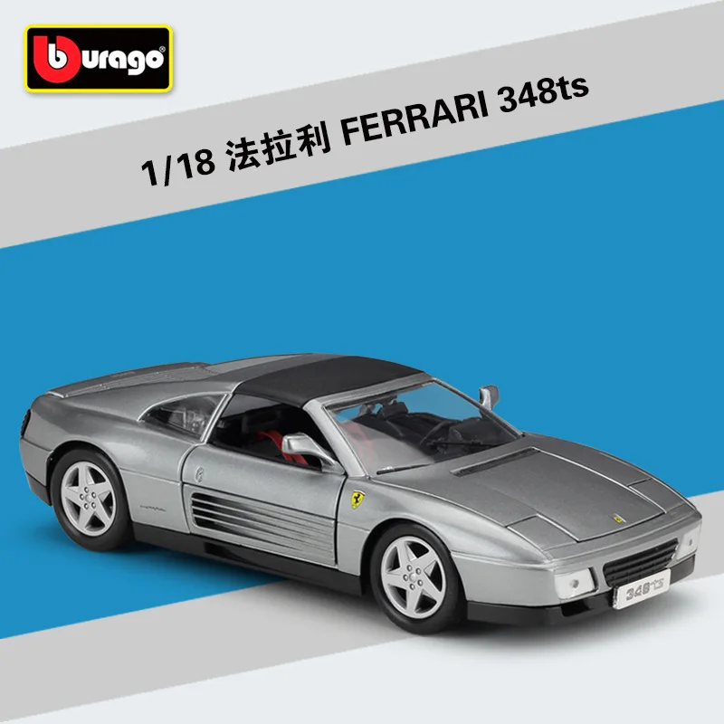 Bburago 1:18 FERRARI FXX K EVO модель автомобиля из сплава Коллекционная игрушка Подарки - Цвет: 348ts