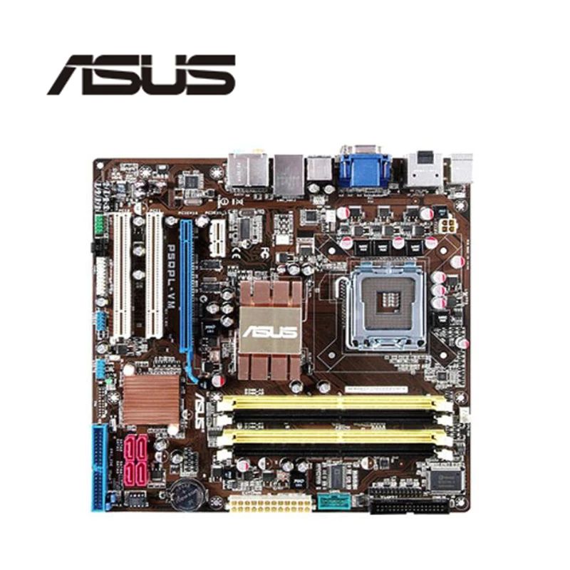 

For Asus P5QPL-VM Desktop Motherboard G41 Socket LGA 775 DDR2 Original Used Mainboard On Sale