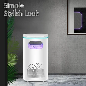 

USB Electric Mosquito Killer Lamp Photocatalysis Mute Home Office LED Bug Zapper Insect Trap Uv Photocatalysis Bug Insect Killer