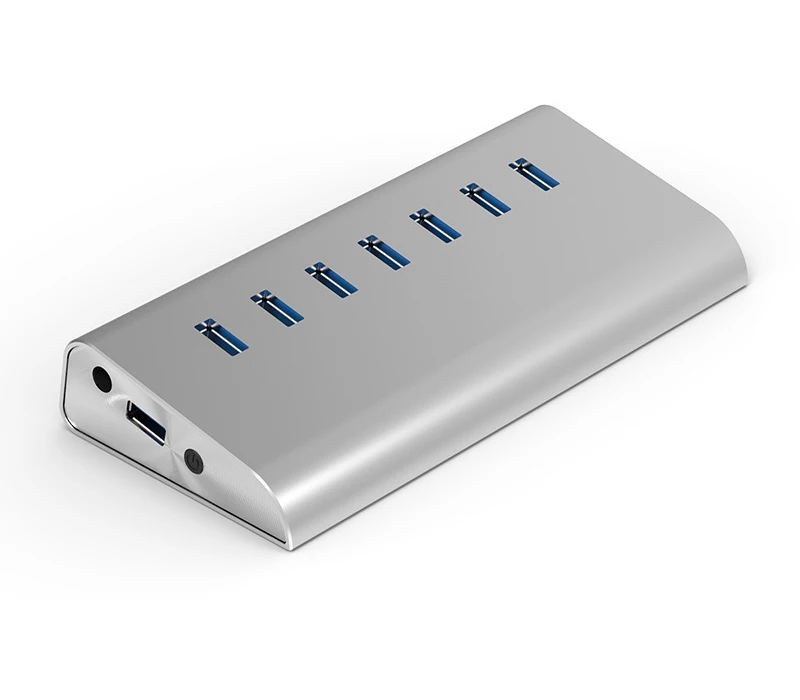7 портов док станция Usb 3 0 алюминиевый концентратор адаптер 5 Гбит/с высокая