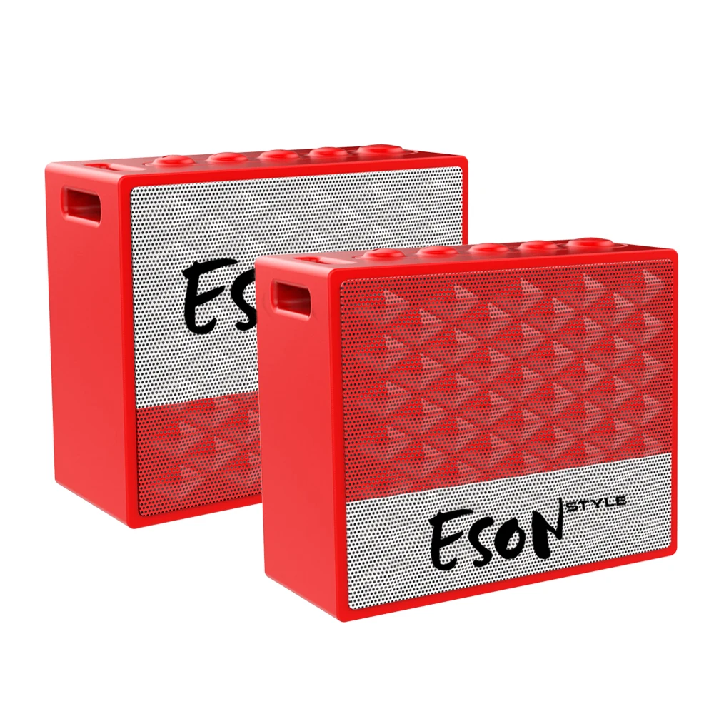 Eson стиль динамик TWS Bluetooth 4,2, водонепроницаемый IP66 беспроводной портативный динамик