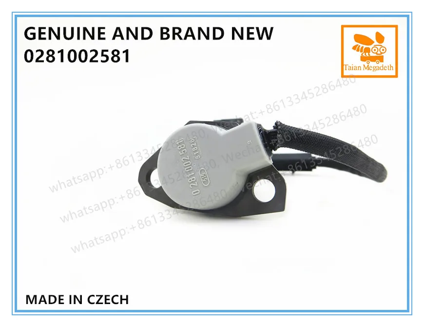 GENUINE AND BRAND NEW ENGINE CONTROL UNIT SENSOR, CONTROL VALVE 0281002581
