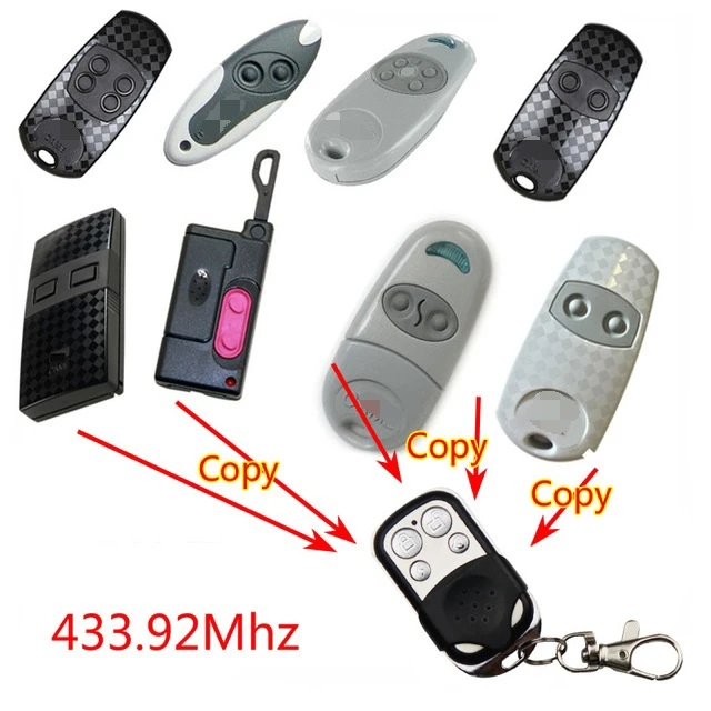 

CAME Universal Garage / Gate Remote Control Replacement for 433.92mhz