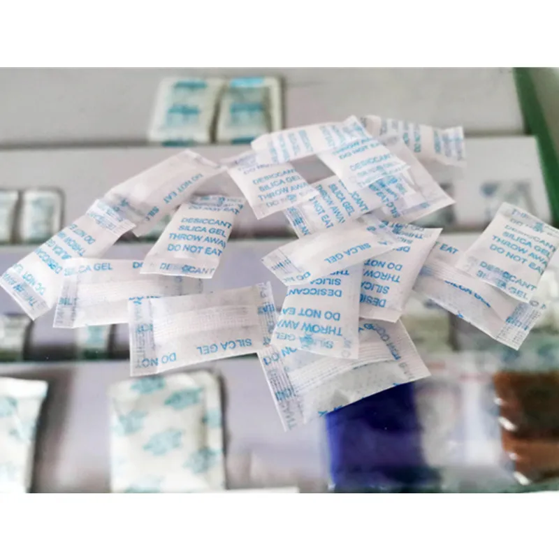 10/25/50 Packs NonToxic Silica Gel Sachet Desiccant Damp Kitchen Moisture For Dehumidifier Accessories Ship Drier Absorber Bag