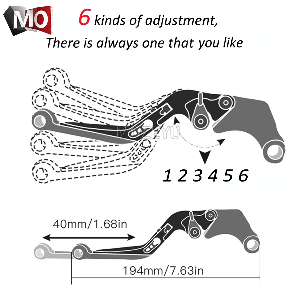 Для Honda CBR125R 2005 CBR150R 2011 2018 CBR 125 R 125R 150R аксессуары для мотоциклов CNC рычаги тормозной