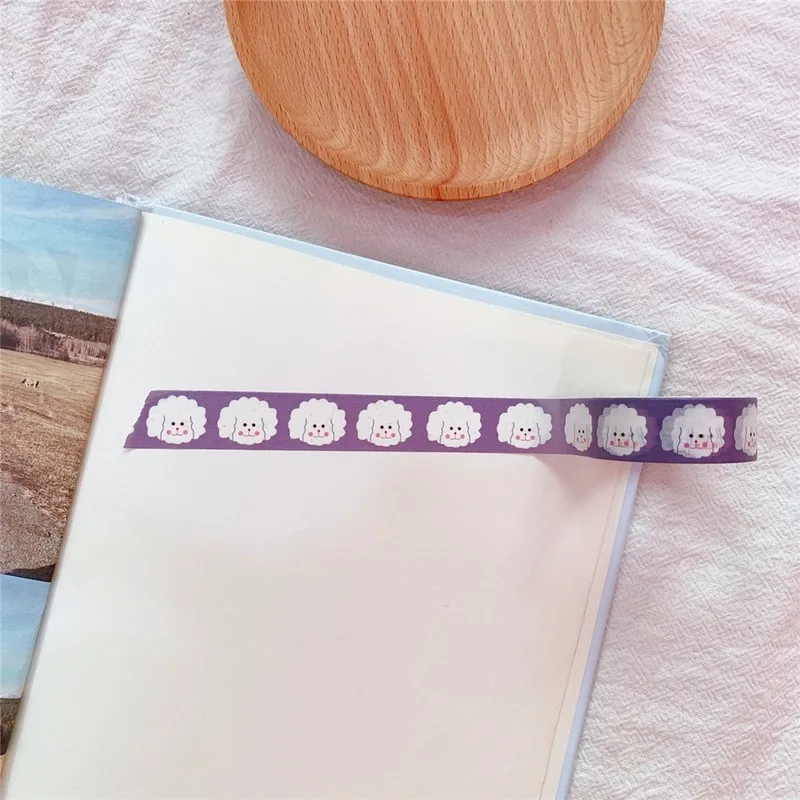 Adorable Cloud Smile Adhesive Decorative Tape for Scrapbooking and Journaling